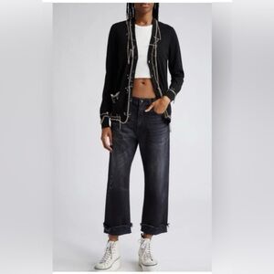 R13 Boyfriend Jean - Jake Black